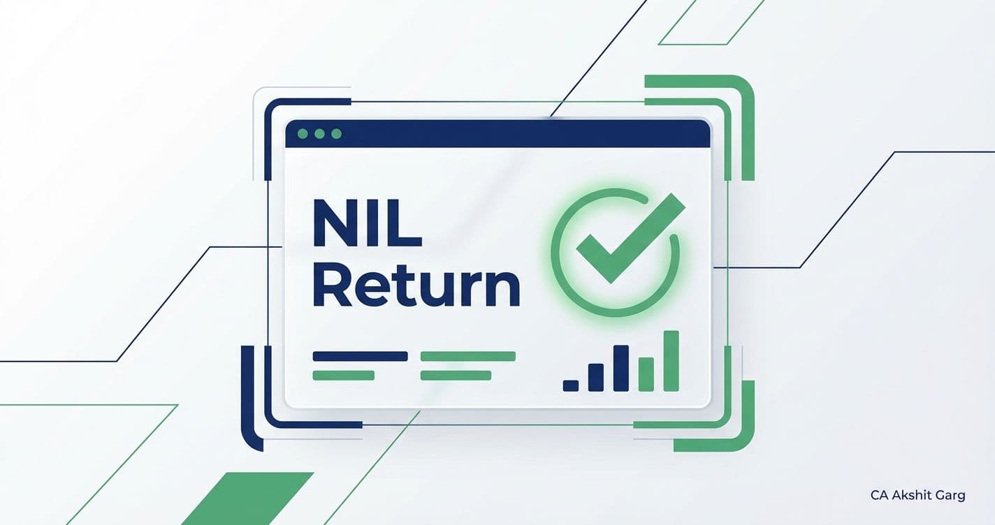 How to file NIL GST returns on your own as a Freelancer